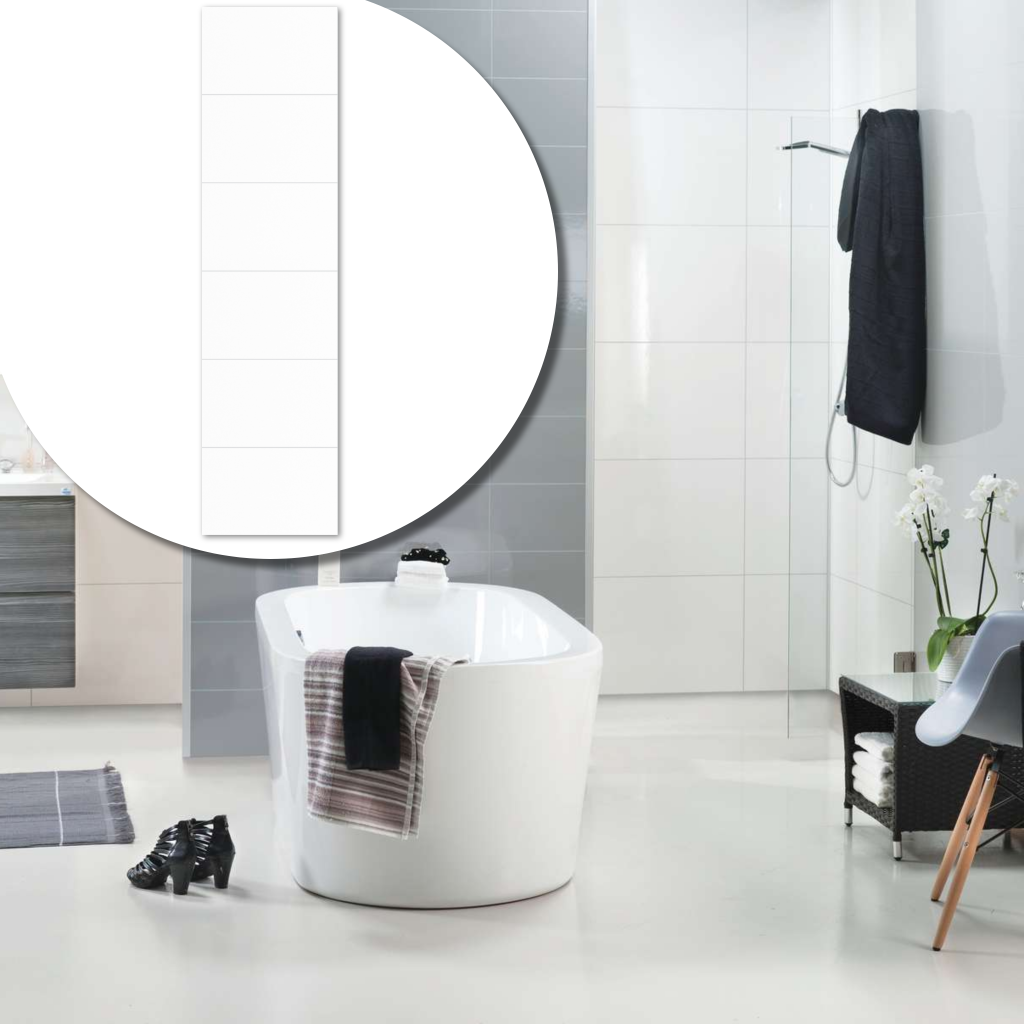 Fibo Trespo Hoogglans - 3091 HG LM6040 Denver White XL